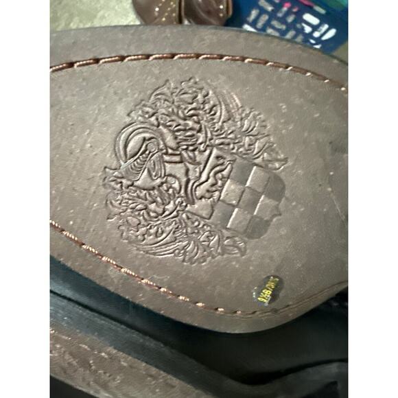 Vince Camuto rivet cowgirl boots Country western 9.5 - Picture 5 of 7